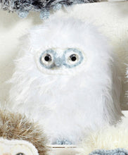 Load image into Gallery viewer, Knitting Pattern: Baby Owls in King Cole Luxury Faux Fur Yarn