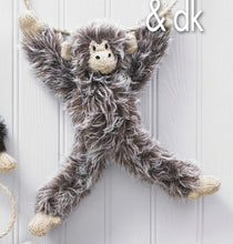 Load image into Gallery viewer, Knitting Pattern: Chimpanzee Toy in King Cole Luxury Faux Fur Yarn