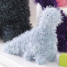 Load image into Gallery viewer, Knitting Pattern: Dinosaurs in Tinsel Chunky Yarn