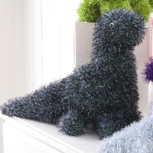 Load image into Gallery viewer, Knitting Pattern: Dinosaurs in Tinsel Chunky Yarn