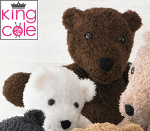 Load image into Gallery viewer, Knitting Pattern: Teddies in King Cole Truffle Yarn
