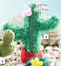 Load image into Gallery viewer, Knitting Pattern: Cacti in DK and Tinsel Chunky Yarn