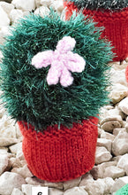 Load image into Gallery viewer, Knitting Pattern: Cacti in DK and Tinsel Chunky Yarn