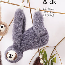 Load image into Gallery viewer, Knitting Pattern: Sloths in King Cole Tinsel Chunky Yarn