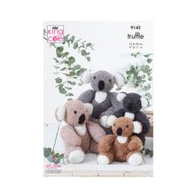 Load image into Gallery viewer, Knitting Pattern: Koalas in King Cole Truffle Yarn