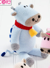 Load image into Gallery viewer, Crochet Pattern: Amigurumi Toy Cows in DK Yarn