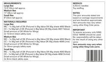 Load image into Gallery viewer, Knitting Pattern: Bees in DK Yarn