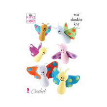 Load image into Gallery viewer, Crochet Pattern: Amigurumi Toy Butterflies in DK Yarn