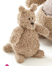 Load image into Gallery viewer, Knitting Pattern: Kangaroo and Joey in King Cole Truffle Yarn