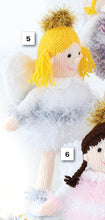 Load image into Gallery viewer, Knitting Pattern: Christmas Angels in Tinsel Chunky and DK Yarn