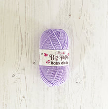 Load image into Gallery viewer, DK Yarn: King Cole Big Value Baby DK, Lilac, 50g