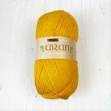 Load image into Gallery viewer, Aran Yarn: Mustard Hayfield Bonus Aran with Wool, 400g