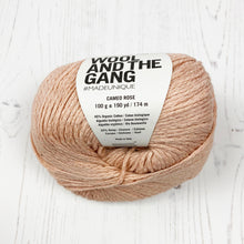 Load image into Gallery viewer, Yarn: Wool and the Gang Buddy Hemp in Cameo Rose, 100g
