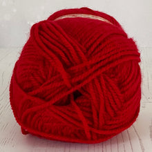 Load image into Gallery viewer, Aran Yarn: Red Comfort Aran Yarn, 100g
