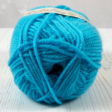 Load image into Gallery viewer, Aran Yarn: Surf Blue Comfort Aran Yarn, 100g