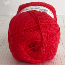 Load image into Gallery viewer, Sock Yarn: Cotton Socks 4 Ply in Red, 100g Ball