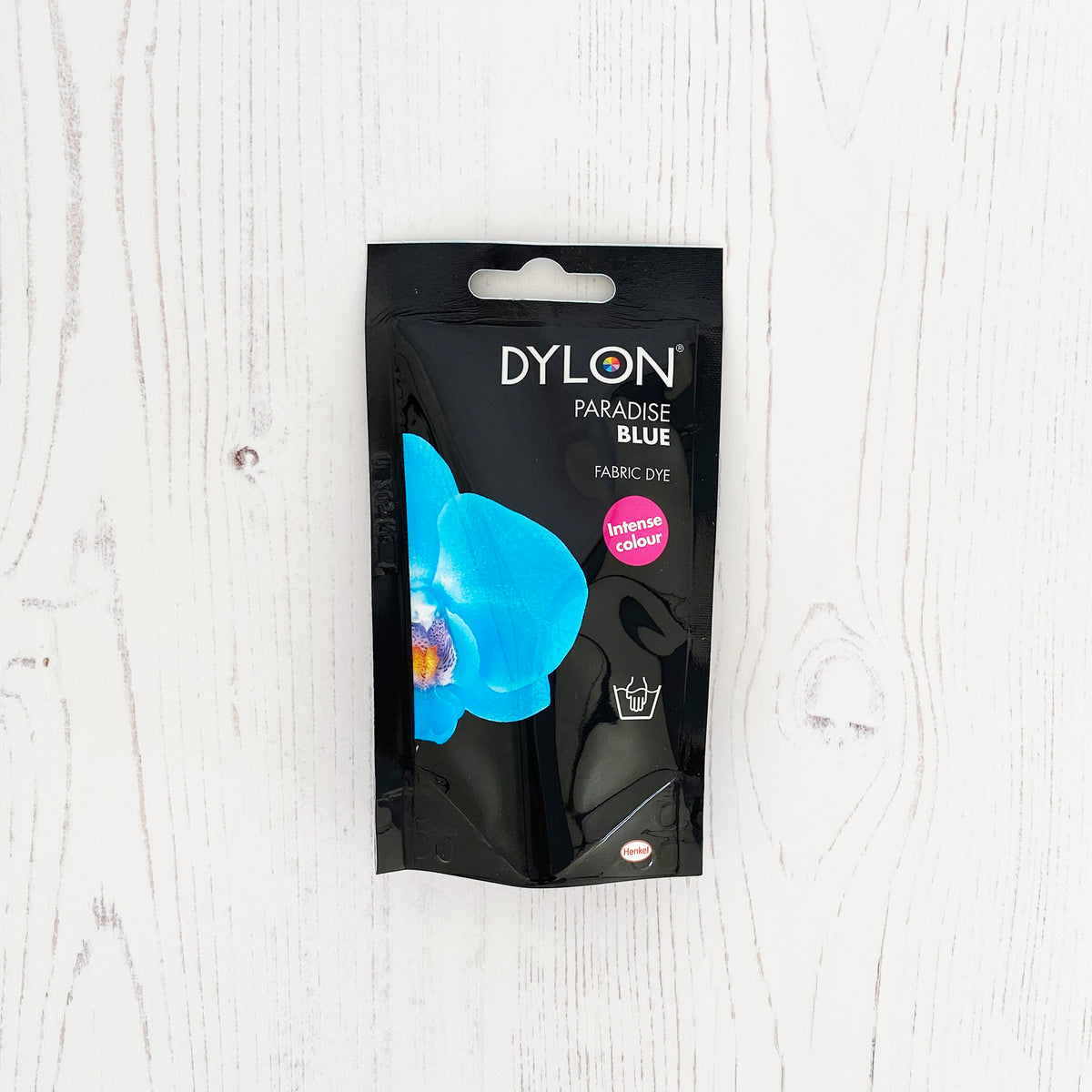 Dylon Fabric Hand Dye, 50g Sachet, Paradise Blue YardandYarn