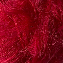 Load image into Gallery viewer, Yarn: Red Faux Fur Yarn, 100g