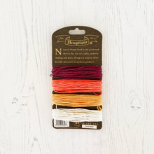 Load image into Gallery viewer, Hemptique 100% Hemp Cord, 4 x 9.1m, 1mm wide. Colour: Coral Reef