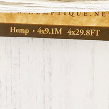 Load image into Gallery viewer, Hemptique 100% Hemp Cord, 4 x 9.1m, 1mm wide. Colour: Coral Reef