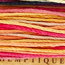 Load image into Gallery viewer, Hemptique 100% Hemp Cord, 4 x 9.1m, 1mm wide. Colour: Variegated Festival