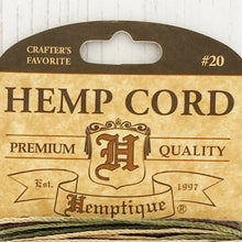 Load image into Gallery viewer, Hemptique 100% Hemp Cord, 4 x 9.1m, 1mm wide. Colour: Variegated Festival