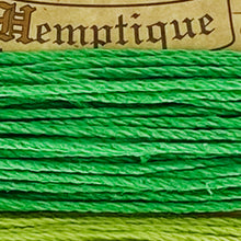 Load image into Gallery viewer, Hemptique 100% Hemp Cord, 4 x 9.1m, 1mm wide. Colour: Neon