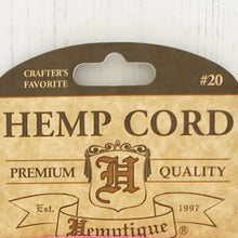 Load image into Gallery viewer, Hemptique 100% Hemp Cord, 4 x 9.1m, 1mm wide. Colour: Razzle Dazzle