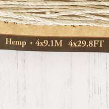 Load image into Gallery viewer, Hemptique 100% Hemp Cord, 4 x 9.1m, 1mm wide. Colour: Spring Bloom