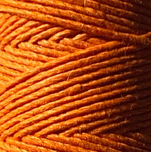 Load image into Gallery viewer, Hemptique 100% Hemp Cord: Orange, 5 or 10m Lengths, 1mm wide