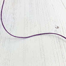 Load image into Gallery viewer, Hemptique 100% Hemp Cord: Plum, 5 or 10m Lengths, 1mm wide