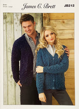 Load image into Gallery viewer, Knitting Pattern: Adult Aran Cardigans
