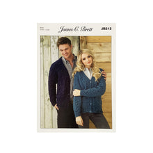 Load image into Gallery viewer, Knitting Pattern: Adult Aran Cardigans