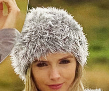 Load image into Gallery viewer, Knitting Pattern: Faux Fur Winter Accessories