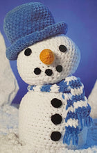 Load image into Gallery viewer, Crochet Pattern: Snowman in Chunky Yarn
