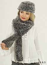 Load image into Gallery viewer, SALE: Knitting Pattern: Faux Fur Winter Accessories