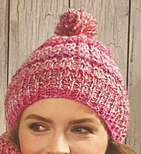 Load image into Gallery viewer, Knitting Pattern: Scarf, Hat and Wrist Warmers for Ladies in Chunky Yarn