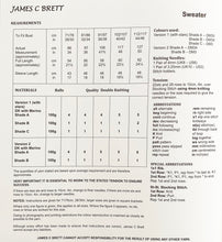 Load image into Gallery viewer, Knitting Pattern: Ladies Sweater in DK Yarn