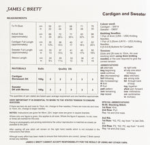 Load image into Gallery viewer, Knitting Pattern: Girls Cardigan and Sweater with Lace Detail for 3-12 Year Olds