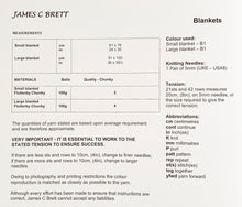 Load image into Gallery viewer, SALE: Knitting Pattern: Baby Blankets in Chunky Yarn