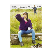 Load image into Gallery viewer, Knitting Pattern: Ladies Cardigan in Super Chunky Yarn