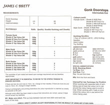 Load image into Gallery viewer, Knitting Pattern: Gonk Doorstops