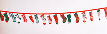 Load image into Gallery viewer, Knitting Pattern: Advent Calendar Garland and Christmas Cushions