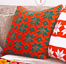 Load image into Gallery viewer, Knitting Pattern: Advent Calendar Garland and Christmas Cushions