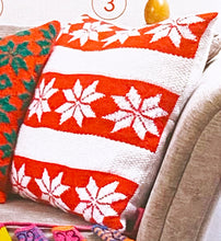 Load image into Gallery viewer, Knitting Pattern: Advent Calendar Garland and Christmas Cushions