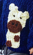 Load image into Gallery viewer, Knitting Pattern: Hoodie with Lion or Giraffe in Chunky Yarn for Kids