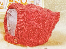 Load image into Gallery viewer, Knitting Pattern: Baby Hats. Five Designs for Newborn to 2 Years