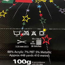 Load image into Gallery viewer, Sock Yarn: Party Glitz 4 Ply in Fairy, 100g ball