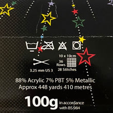 Load image into Gallery viewer, Sock Yarn: Party Glitz 4 Ply in Sugar Plum, 100g ball