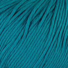 Load image into Gallery viewer, Yarn: Wool and the Gang Shiny Happy Cotton in Turquoise Waters, 100g